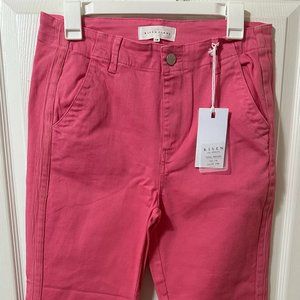 Risen Size 7 Pink Jogger Jeans NWT